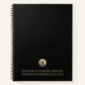 Elegant Boekhouding Logo Notitieboek (Voorkant)