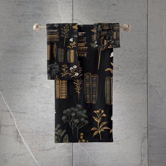 Elegant boekontwerp - Dark Academia -  boek Bad Handdoek