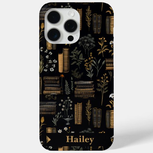 Elegant boekontwerp - Dark Academia -  boek Case-Mate iPhone Case (Achterkant)