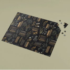 Elegant boekontwerp - Dark Academia - boek Legpuzzel