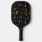 Elegant boekontwerp - Dark Academia -  boek Pickleball Paddle (Achterkant)