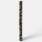 Elegant boekontwerp - Dark Academia - boek Samsung Galaxy Hoesje (Linkerkant)