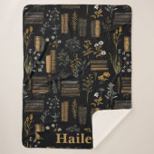 Elegant boekontwerp - Dark Academia -  boek Sherpa Deken (Voorkant)