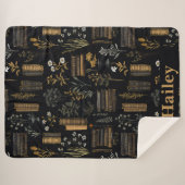 Elegant boekontwerp - Dark Academia -  boek Sherpa Deken (Voorkant (horizontaal))