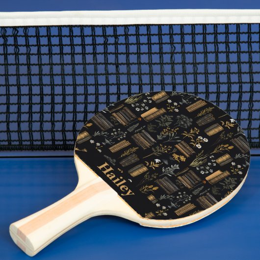 Elegant boekontwerp - Dark Academia - boek Tafeltennisbatje (Insitu)