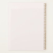 Elegant Boheems pampagras Planner (Achterkant)