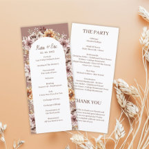 Elegant Boheemse Waterverf Bloemenprogramma