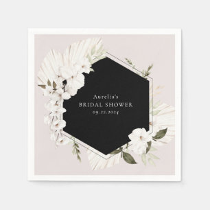 Elegant Bohemian Floral Napkins Servet