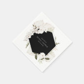 Elegant Bohemian Floral Napkins Servet (Hoek)