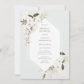 Elegant Bohemian Floral Vrijgezellenfeest Kaart (Voorkant)