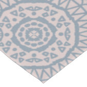 Elegant Bohemian Pink Blue Pastel Mandala Pattern Tafelkleed (Gekanteld)