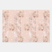 Elegant Bohemian Tent Slumber Party Inpakpapier Vel (Voorkant 3)