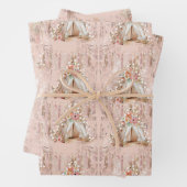 Elegant Bohemian Tent Slumber Party Inpakpapier Vel (In situ)