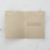 Elegant Boho 40ste verjaardag Wenskaart Kaart (Binnen)