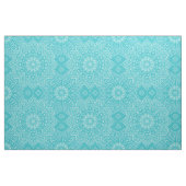 Elegant Boho Blauwgroen Blue Mandala Stof (Fat Quarter)
