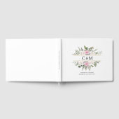 Elegant Boho Bloem  Gastenboek (Volledig)