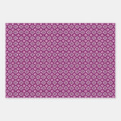 Elegant  Boho Bloemenpatroon Inpakpapier Vel (Voorkant)