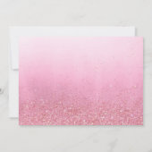 Elegant Boho Blush Roze Jurk Bloemen Vrijgezellenf Kaart (Achterkant)