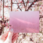 Elegant Boho Blush Roze Jurk Bloemen Vrijgezellenf Kaart