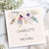 Elegant Boho Bouquet Wedding Servet