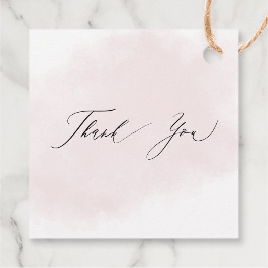 Elegant Boho Bourgondië Blush Bloemen Bruiloft Bedankjes Labels (Achterkant)