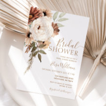 Elegant Boho Bridal Shower