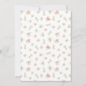 Elegant Boho Bride's Room Vrijgezellenfeest Kaart (Achterkant)