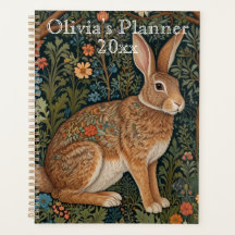 Elegant boho bruin bos konijn