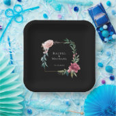 Elegant Boho cadeaudoos Papieren Bordje (Feest)