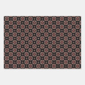 Elegant Boho Chic Floral Pattern Inpakpapier Vel (Voorkant 2)