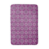 Elegant Boho Chic geometrisch bloemenpatroon Badmat (Voorkant Verticaal)
