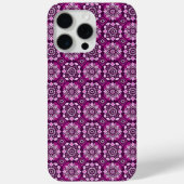 Elegant Boho Chic geometrisch bloemenpatroon Case-Mate iPhone Case (Achterkant)