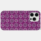 Elegant Boho Chic geometrisch bloemenpatroon Case-Mate iPhone Case (Achterkant (horizontaal))