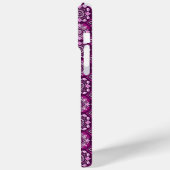 Elegant Boho Chic geometrisch bloemenpatroon Case-Mate iPhone Case (Achterkant / Links)