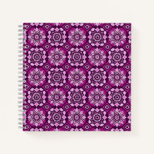 Elegant Boho Chic geometrisch bloemenpatroon