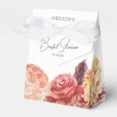 Elegant Boho Chic Waterverf Floral Vrijgezellenfee Bedankdoosjes (Voorkant Zijde)