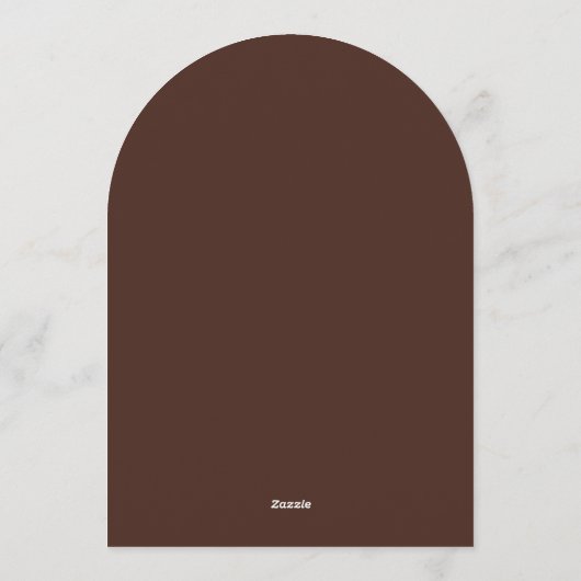 Elegant Boho Christmas Corporate Party Kaart (Achterkant)