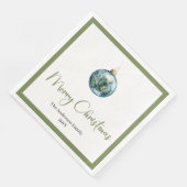 Elegant Boho Christmas Wreath in Trendy Colors Servet (Hoek)