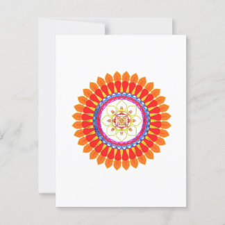 Elegant Boho Envelope  Briefkaart