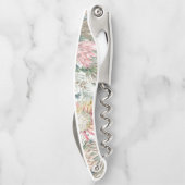 Elegant Boho Floral Bridesmaid Favor Kurkentrekker (Achterkant)