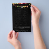 Elegant Boho Floral Business Service/Pricing Flyer (Hand)