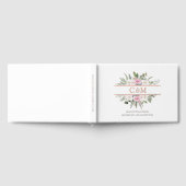 Elegant Boho Floral Gastenboek (Volledig)