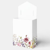 Elegant Boho Floral Vrijgezellenfeest Bedankdoosjes (Geopend)