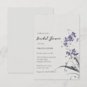 Elegant Boho Floral Vrijgezellenfeest Kaart (Voorkant / Achterkant)