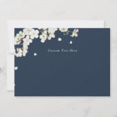 Elegant Boho Floral, wil je mijn gastvrouw zijn? Kaart (Achterkant)