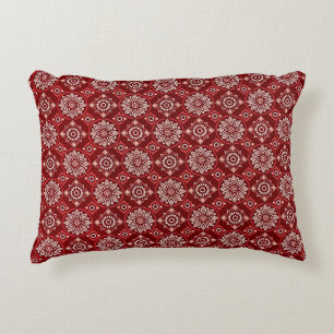 Elegant Boho geometrisch bloemenpatroon Accent Kussen