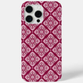 Elegant Boho geometrisch bloemenpatroon Case-Mate iPhone Case (Achterkant)