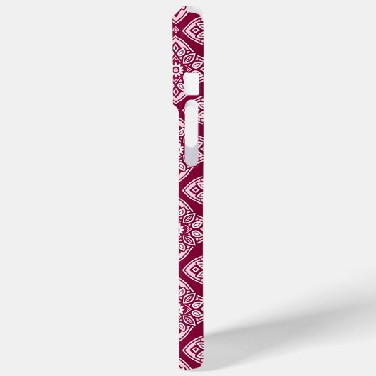 Elegant Boho geometrisch bloemenpatroon Case-Mate iPhone Case (Achterkant / Links)