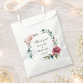 Elegant Boho Geschenktütchen Bedankzakje (Geknipt)