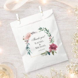 Elegant Boho Geschenktütchen Bedankzakje
